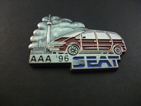 SEAT Alhambra( grote MPV van Volkswagen AG,)autosalon (AAA) te Berlijn 1996